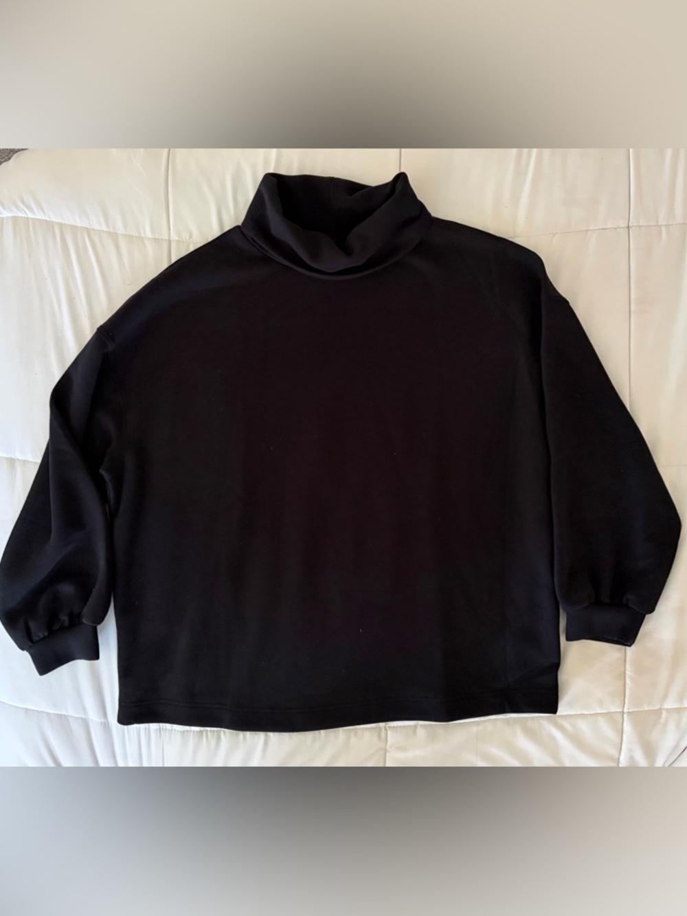 Black Bounce fleece funnel neck Sweatshirt
